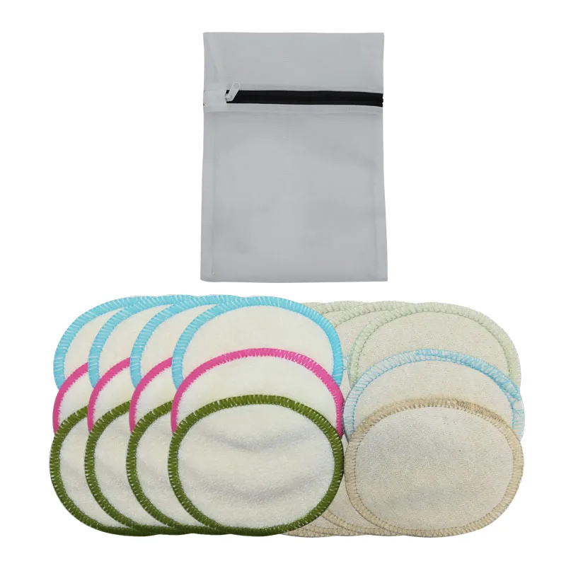 

50Sets12Pcs Free shipping Economic  size Makeup Remover Pads with bag, Multi-colored