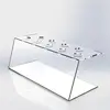 Clear perspex acrylic ice cream cone display holders for shops