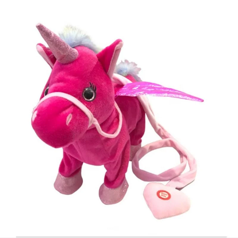 electric walking unicorn toy