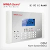 Wolf Alarm Security system Spanish gsm alarm system home security Product name and Auto Usage alarm system home security 007M2C