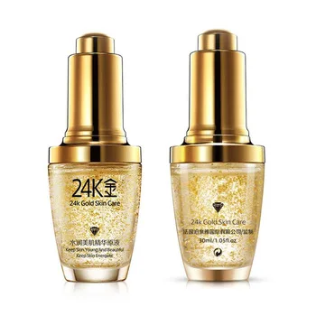 

DHL free shipping Bioaqua 24K Hyaularonic Serum Gold Essence Wrinkles Toning Firming skin whitening face cream