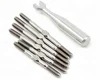 6Al4V Gr5 Titanium hex studs with both end threads