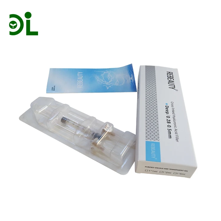 

Anti aging hyaluronic acid filler injectable facial filler korean dermal filler, Transparent