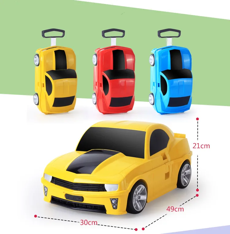 Maleta De Equipaje Con Forma De Coche Para Niños,Bolso Escolar Para Niños  Con Ruedas - Buy Los Niños De La Escuela Bolsa De Niños Escolares Con  Ruedas Niños Carro De Equipaje Maleta