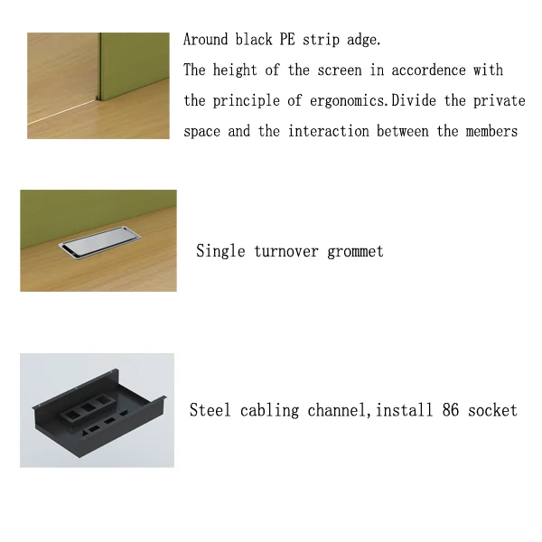 4 seating workstation