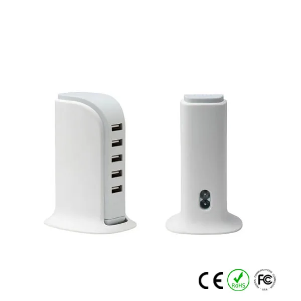 Best seller of 5V 6.5A 5 Ports Intelligent quick-charging wall USB Charger