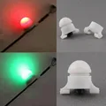 2 Size in 1 Clip on Bite Alarm White small Fishing Rod Waterproof Automatic Tool Outdoor