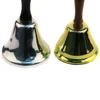 black brown handle garbage collection percussion musical hand bells ringing church handbells