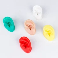 

Gaby Ear Model One Pair Flexible Soft Silicone Faux Real Ear Display Products Ear Mold Artificial Display Sample