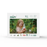 

Besuper Nature D076 100% Bamboo Biodegradable Infant Nature Disposable Diapers For Babies All Sizes XL84