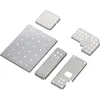 ISO factory stamping permalloy metal emi rf phone shielding case without tooling