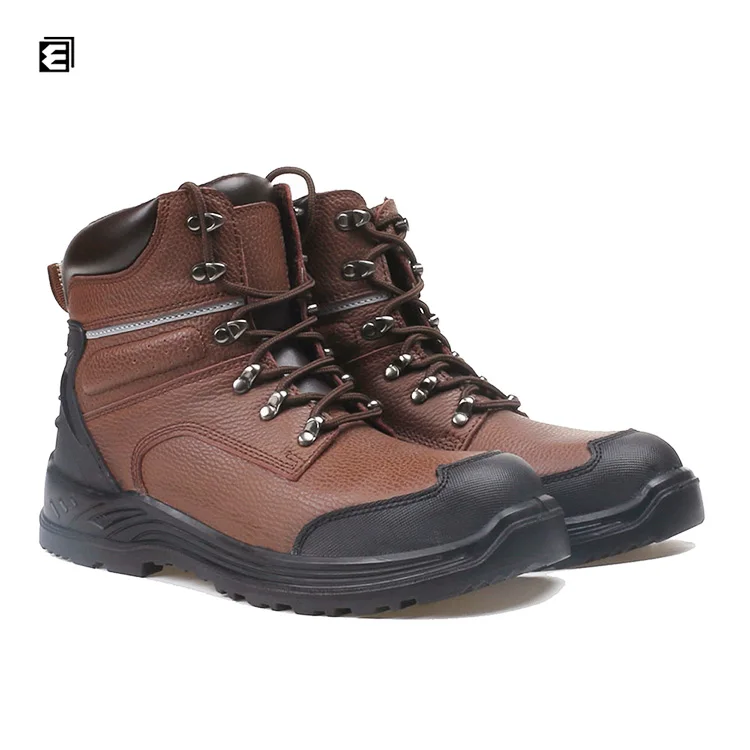 

Crazy Horse Leather Men New Work Boots