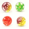 25mm Handmade lampwork glass flower marbles wholesale glass marbles for sale