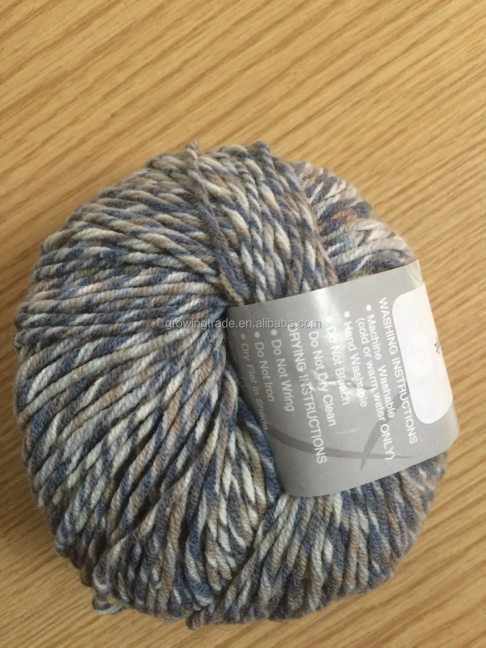 Mercerized Multi Variegated Color Wholesale Cotton Yarn Blended Good