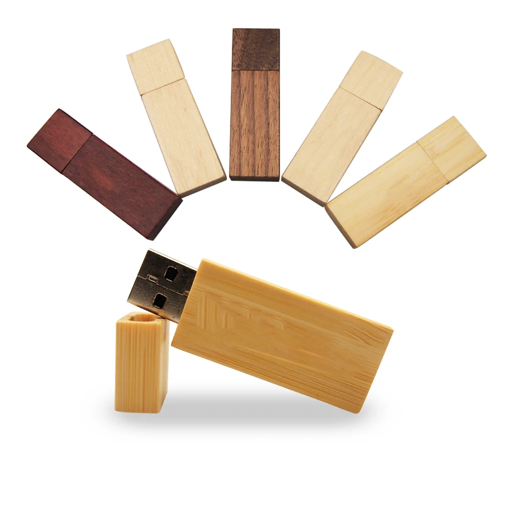 Customize Eco-Wooden LOGO USB Flash Drive 4GB 8GB 16GB 32GB 64GB Pen Drives Maple Wood Photography