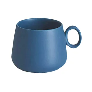 Image of Macarons Matte Sanded Ceramic Coffee Mugs Breakfast Mugs Muffin Cups Custom-made ceramic mug