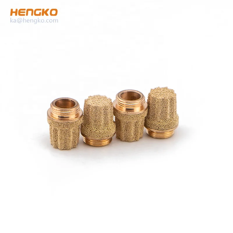 
HENGKO noise reduce air solenoid valve noise reduce air solenoid adjustable exhaust muffler 