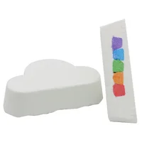 

170g rainbow cloud kids essential oil mini Bubble bath bombs