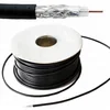 Manufacturer oem ccs pure copper conductor al braiding rg59 rg6 rg7 rg8 dish tv communication cable