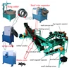 Automatic Waste Tyre Recycling Machine To Rubber Powder / Used Tire Recycling / Waste Tyre Processling Line
