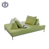 Small size different shape sofa of new model furniture living room love seat sofa single seat leather sofa 3 piece couch set