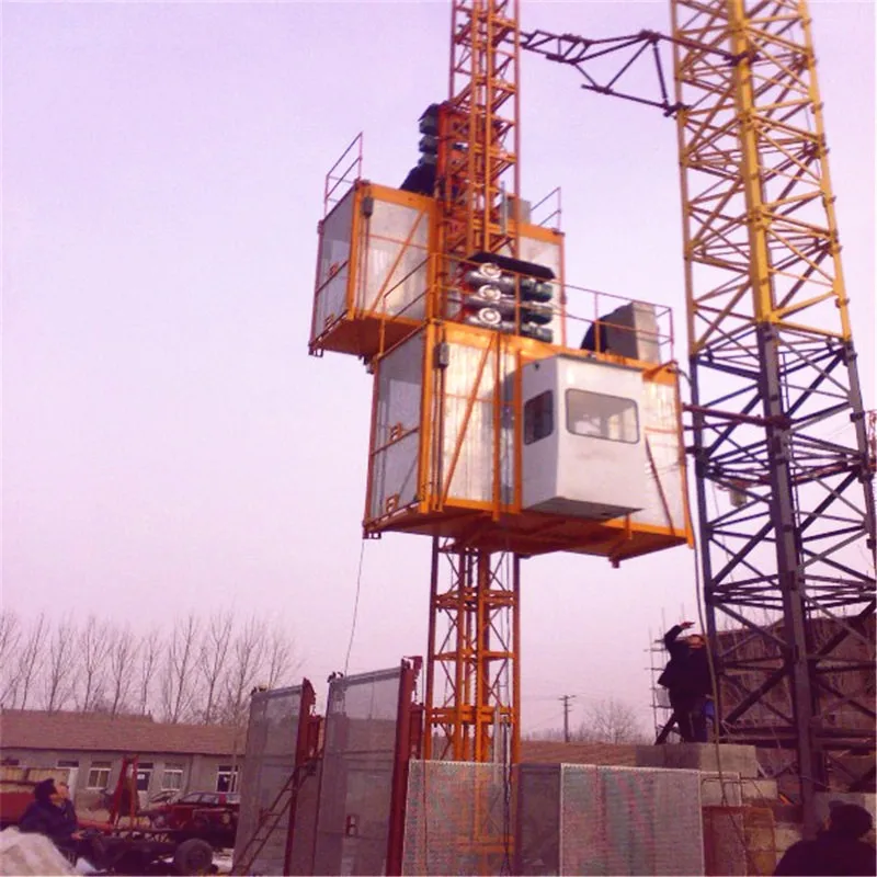 
Single Cage Construction Material And Passenger Hoist 