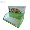 Supermarrket food counter display stand PP material POP UP counter display