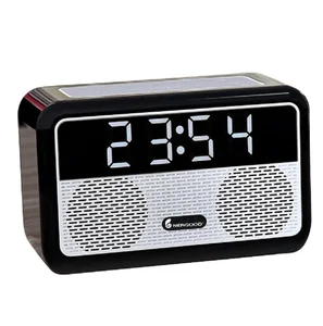 Bluetooth Speaker Alarm Clock LED Light