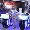 Small Space Easy to move exercising vr virtual reality game bike flexible moving and easy operation