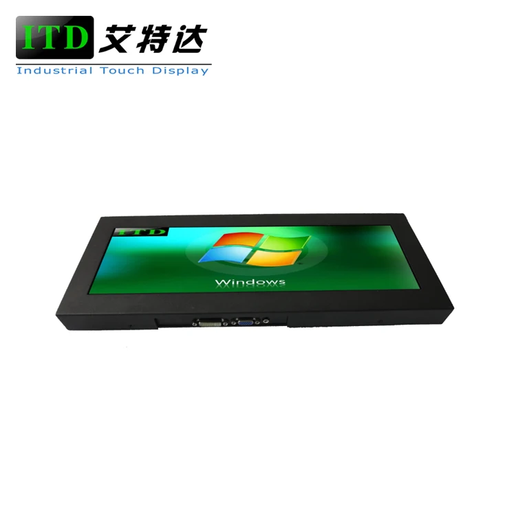 
14.9inch stretched bar LCD display monitor DC 12V 1000nits 