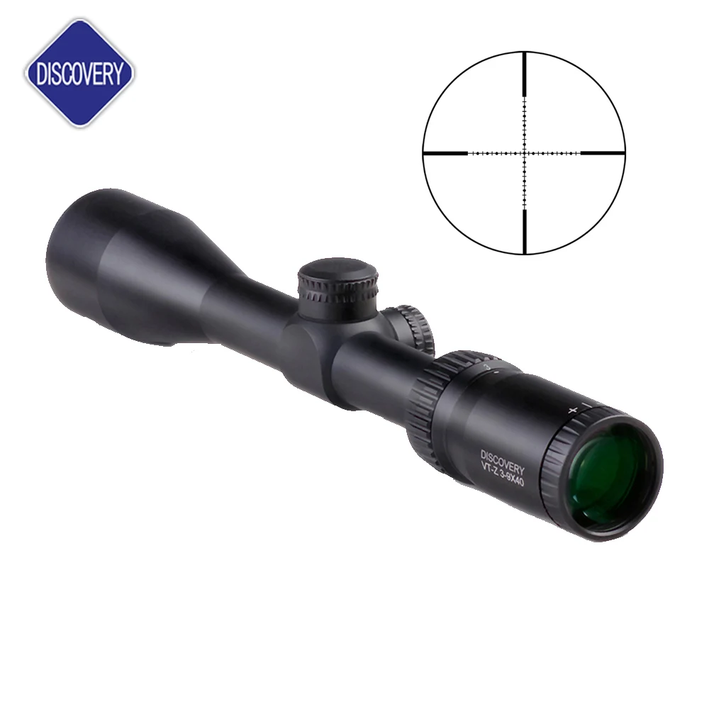 

Discovery Optics Tactical VT-Z 3-9X40 Rifle Scope With Free 11mm Dovetail Hunting Scopes Ring mounts