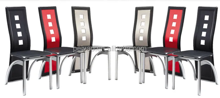 
Cheap Dining Room Furniture Glass Dining table set with chairs 