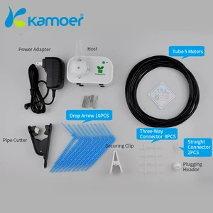 Image of Kamoer Drip Irrigation System Watering Garden Plant 12V Mini Peristaltic Pump Via Phone Bluetooth Control