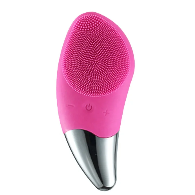 

Silicone Face Washing Brush Sonic Facial Cleansing Brush, Blue, pink, red, green