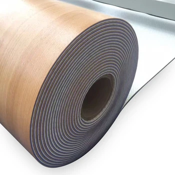 Protex Plank Pvc Wood Flooring Industrial Vinyl Flooring Rolls For