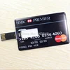 2016 Credit card usb stick Business Card usb memory pen drive Personalized design Customized Logo printing Card usb flash drive