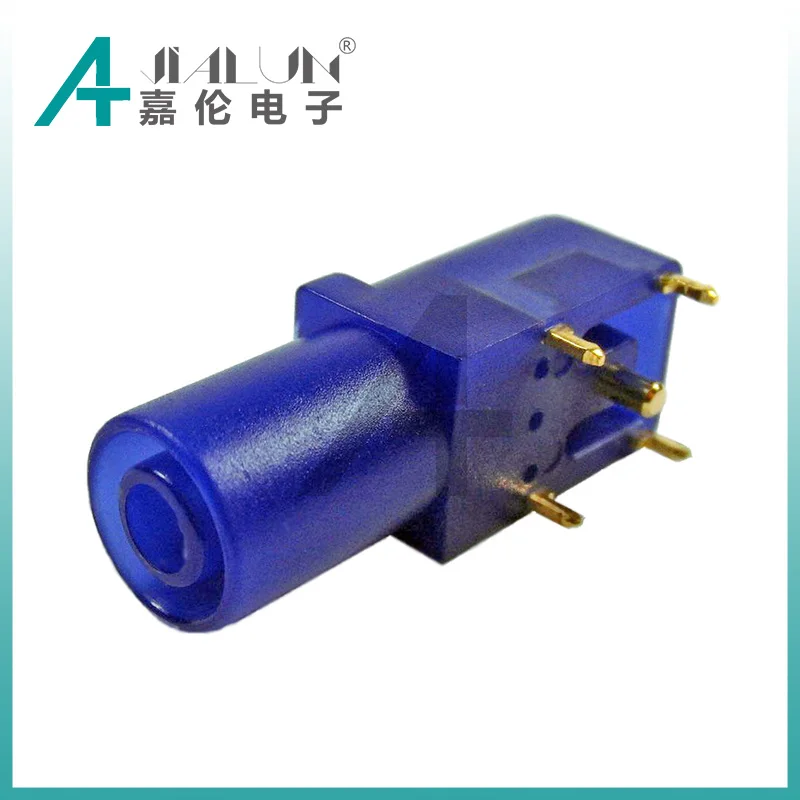 Jialun Shrouded Socket Mates With Plugs 4mm Banana Jack Pcb Plugin