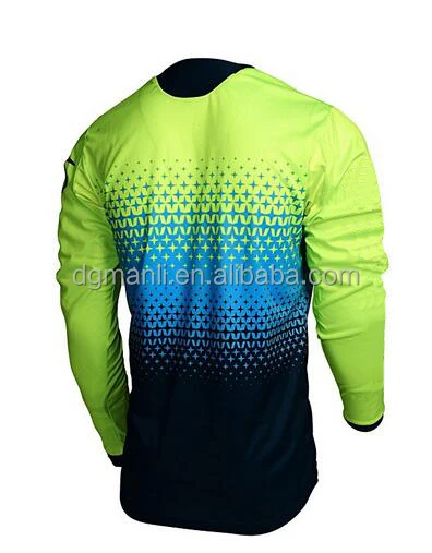 

Custom colorful design bmx jerseys professional downhill free ride jersey,sublimation MTB jersey, Blue/black