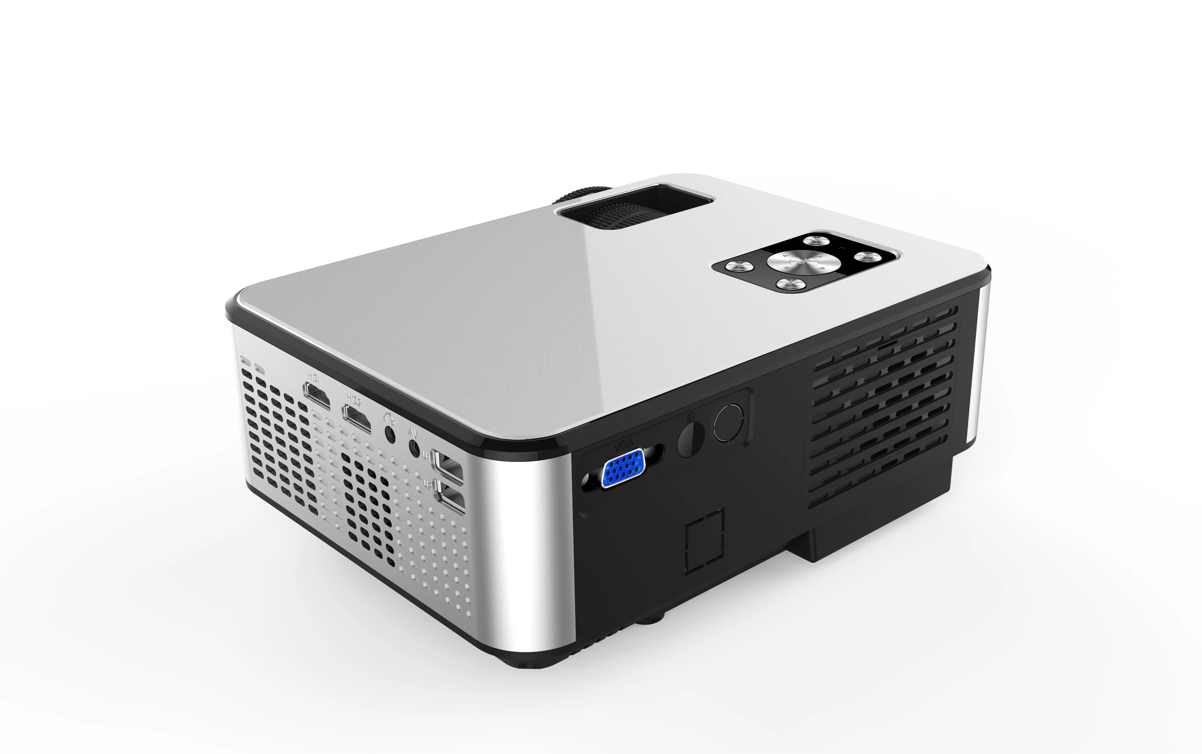 Cheerlux Home Theater C9 Lcd Projector 1080p Full Hd Video Proyector