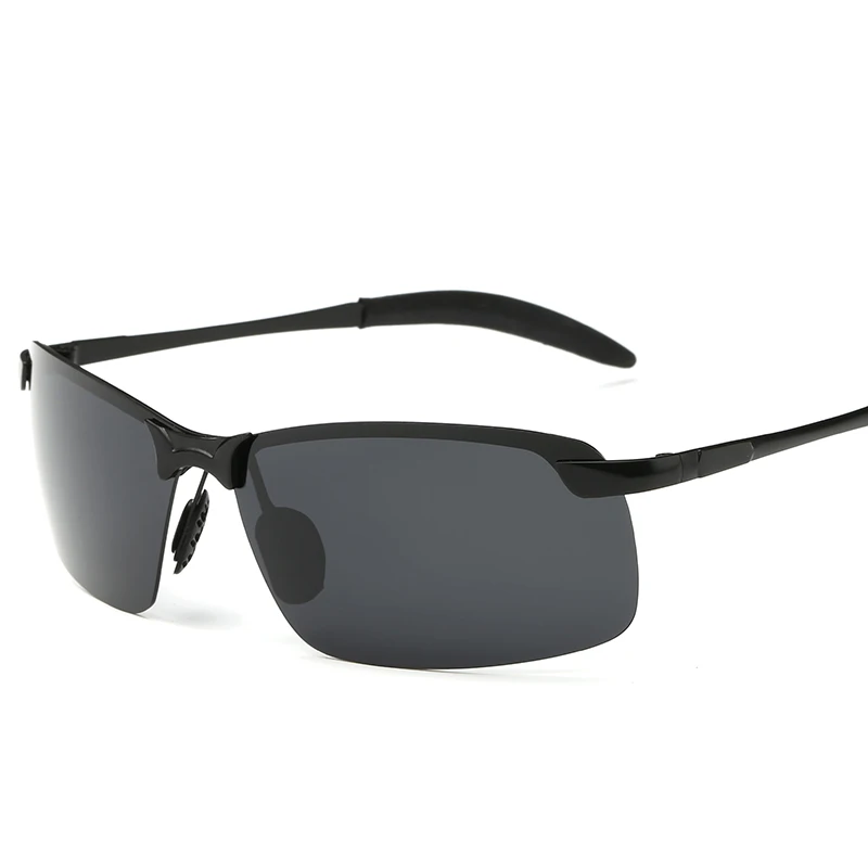

102101 Superhot Vintage Rimless Anti Glare Fashion Polarized Lens Sunglasses Outdoor Men Sunglasses 3043 metal classic