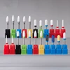 NT11 2.35mm Bullet Ceramic Nail Drill Bit Rotate Burr Milling Cutter Bits For Manicure Pedicure Tools Electric Nail Drill