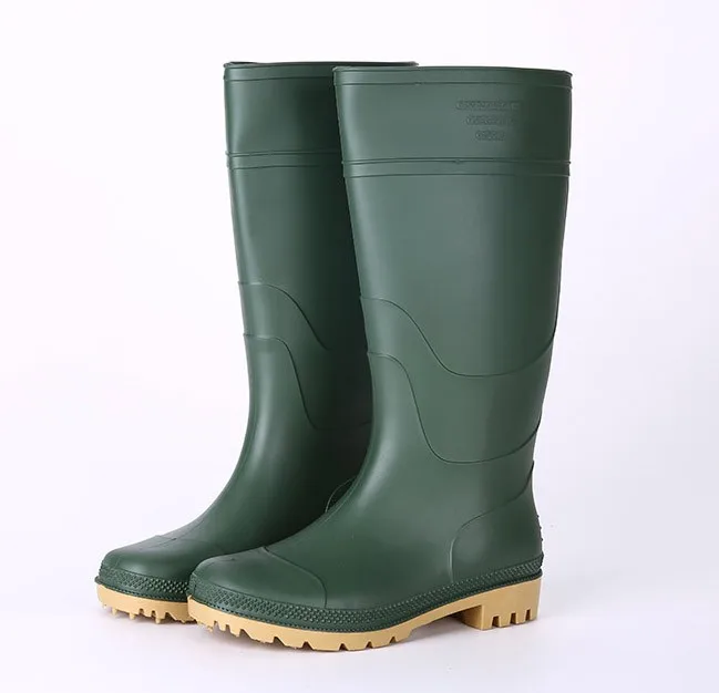 Non Safety Green Men Rain Boots For Sale Buy Farm Rain Boots For Men
