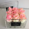 High Custom friendly Acrylic Flower Box with Lid
