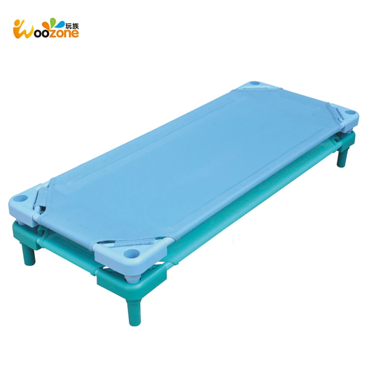 School Preschool Nursery Kid Furniture Plastic Kid Baby Stackable Cot Bed Buy Cot Bed