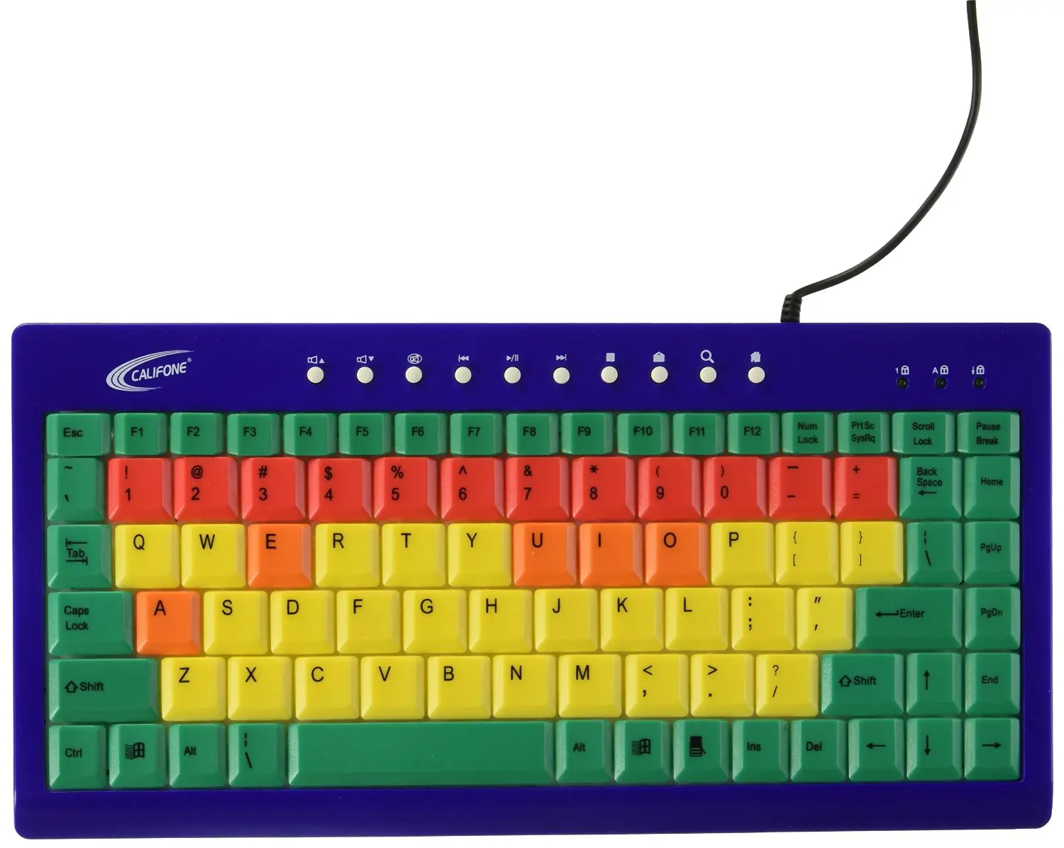 buy califone kids computer keyboard usb color coded keys by ergoguys in cheap price on alibaba com buy califone kids computer keyboard usb