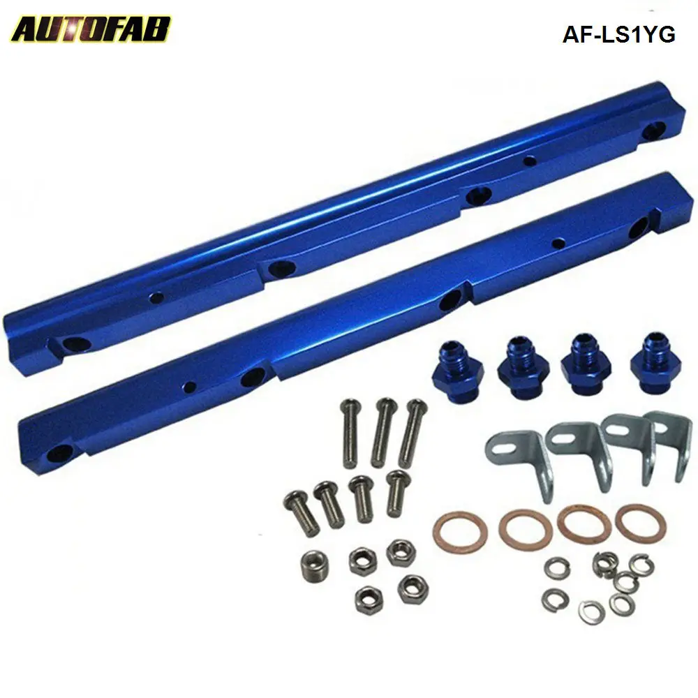 Autofabhq Top Feed Injector High Flow Fuel Rail Kit For Gm Ls6 Ls1