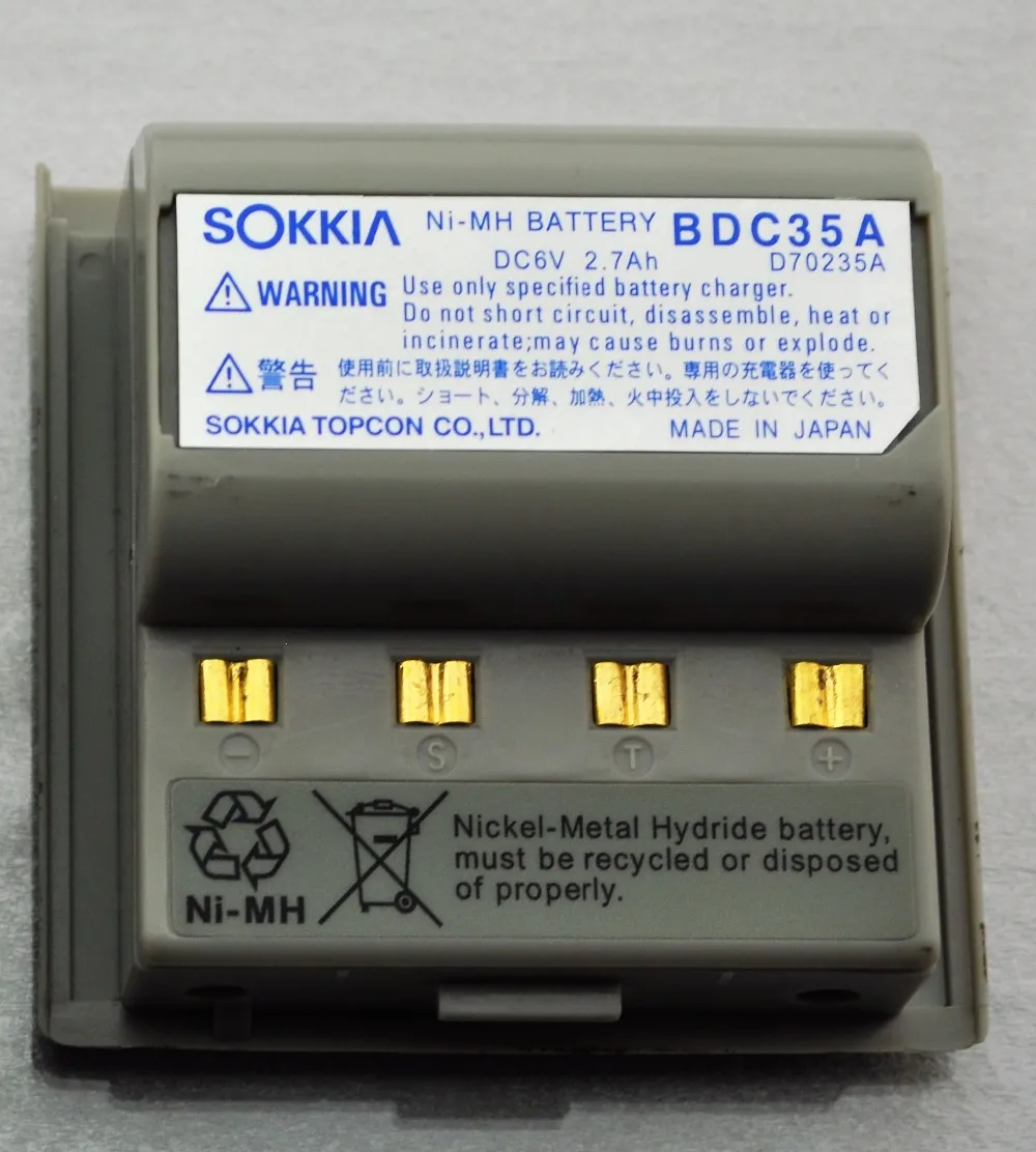 Аккумулятор sokkia bdc35a