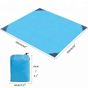 Woqi Outdoor Beach Blanket  Picnic Blanket 160*140cm Lightweight and Sand Proof Parasheet Blanket