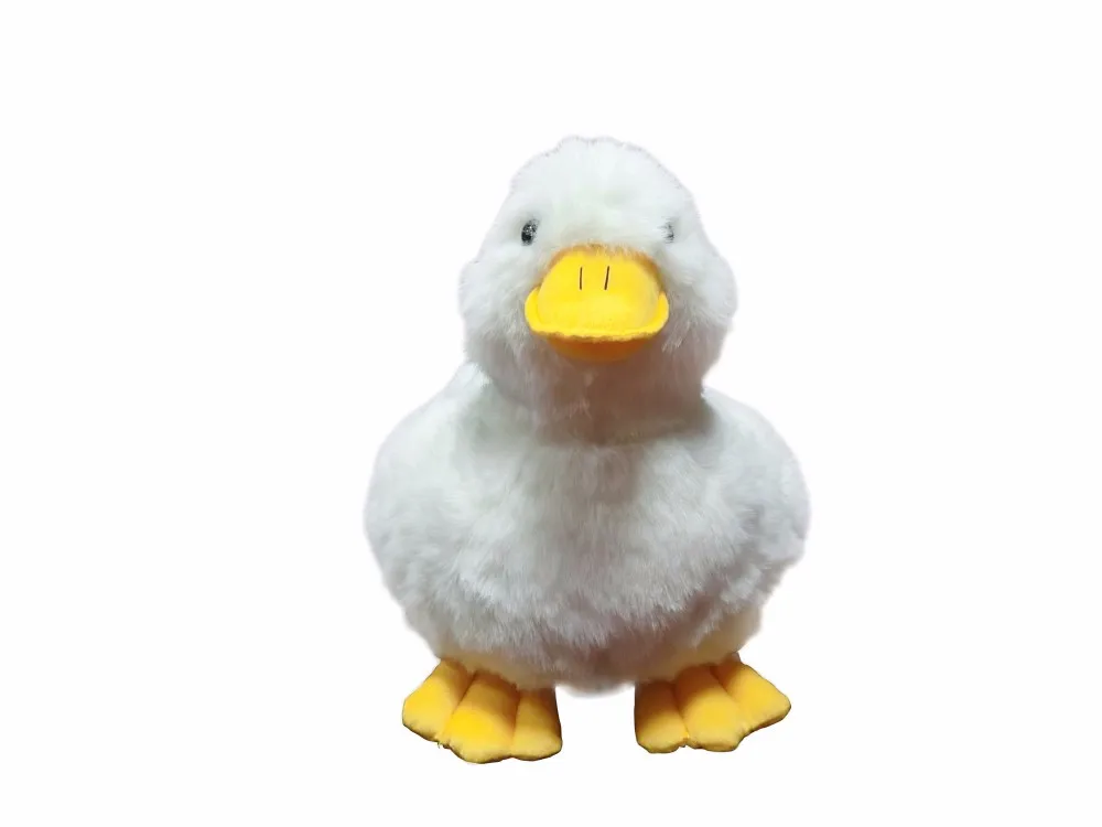 white duck plush toy