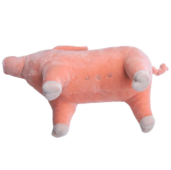 fluffy pig toy